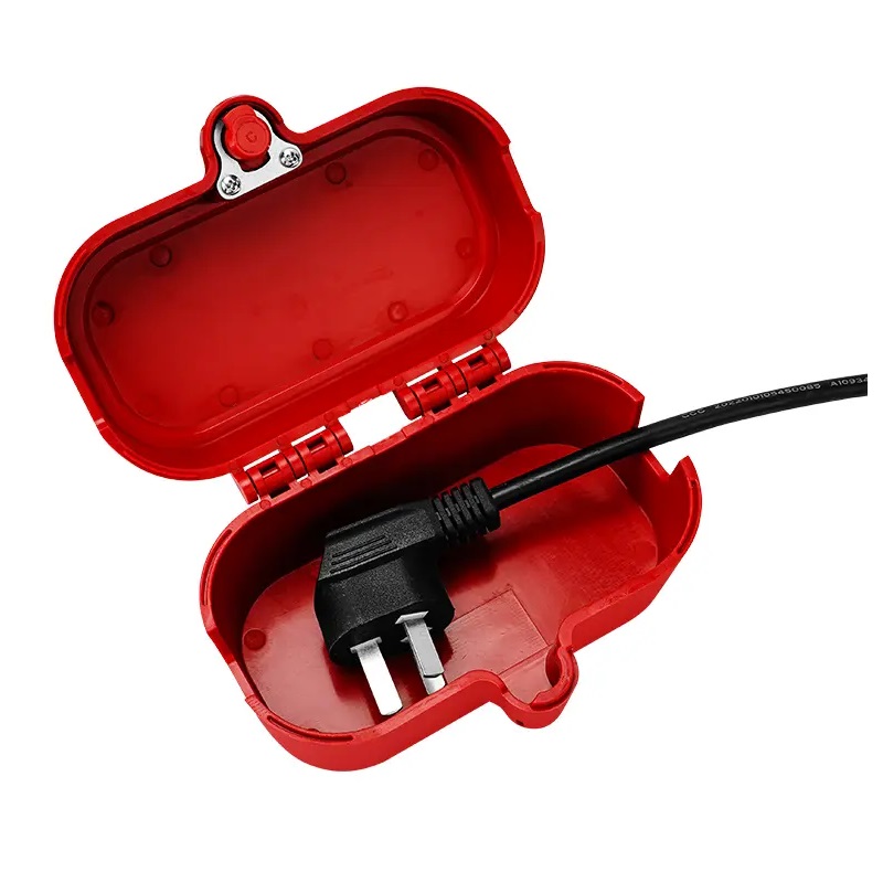 Блокиратор штепсельных вилок со встроенным замком 110-220В DPC2 Блокиратор штепсельных вилок со встроенным замком 110-220В DPC2